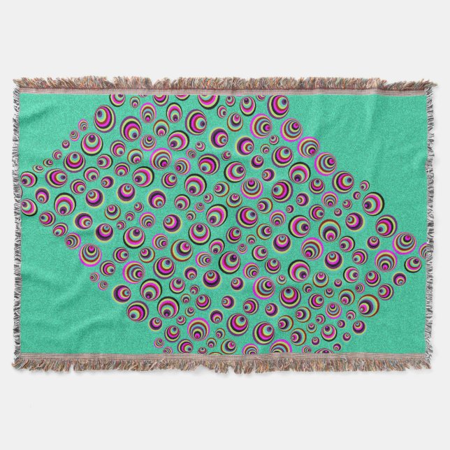 Färgfläckar + din bakgrund och idé mysfilt (Framsidan)