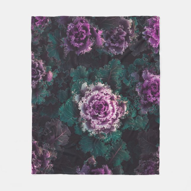 Färgfläckar Fleecefilt (Framsidan)