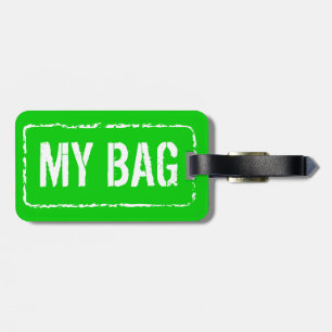 Färgfläckar för bagage Anpassa färg Bagagebricka