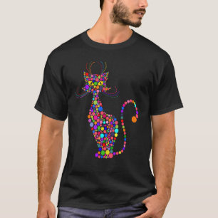 Färgfläckar för Polka-prickar Internationell Dot D T Shirt