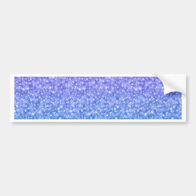 Färgfläckar Glitter och Mönster Bildekal (Framsidan)