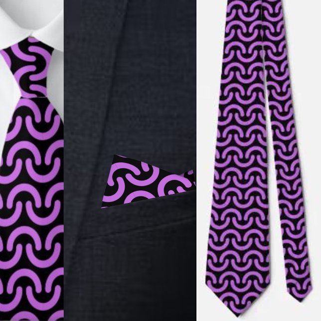 Färgfläckar i Mönster Necktie Slips (Skapare uppladdad)