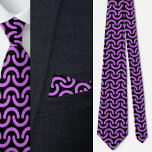 Färgfläckar i Mönster Necktie Slips<br><div class="desc">Färgfläckar i Mönster i kanten.</div>
