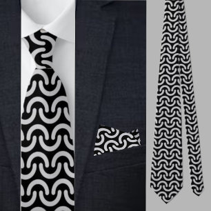 Färgfläckar i Mönster Necktie Slips