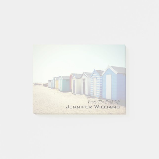 Färgfläckar i Sol Post-it Block (Framsida)