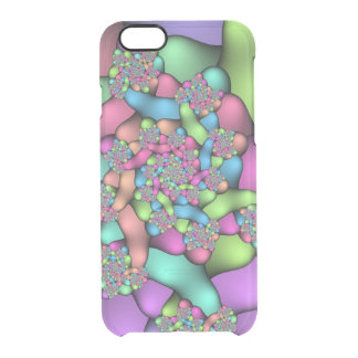 Färgfläckar iPhone 6 Trådlös™ Deflector Fodral Clear iPhone 6/6S Skal