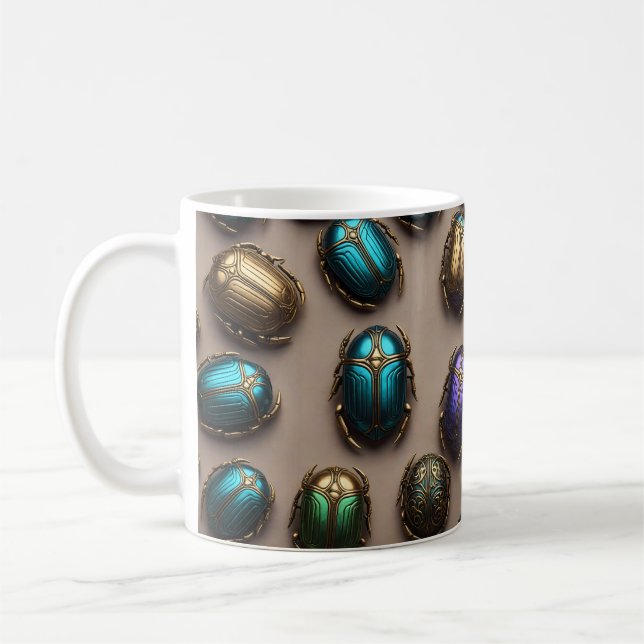 Färgfläckar Kaffemugg (Vänster)