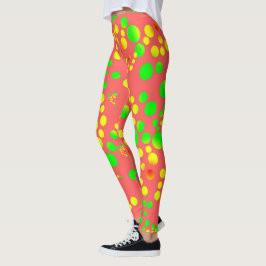 Färgfläckar Leggings