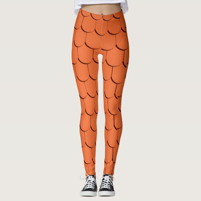 Färgfläckar Leggings (Framsida)
