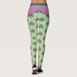 Färgfläckar Leggings