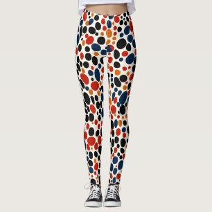 Färgfläckar Leggings
