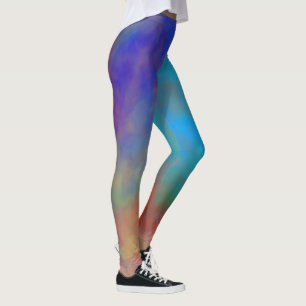 Färgfläckar Leggings
