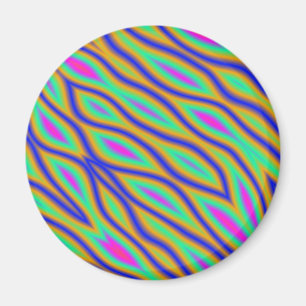 Färgfläckar Magnet