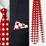 Färgfläckar Mönster Neck Tie Slips<br><div class="desc">Färgfulla Cute Dots Mönster necktie.</div>