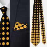 Färgfläckar Mönster Neck Tie Slips<br><div class="desc">Färgfulla Cute Dots Mönster necktie.</div>