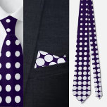 Färgfläckar Mönster Neck Tie Slips<br><div class="desc">Färgfulla Cute Dots Mönster necktie.</div>