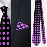 Färgfläckar Mönster Neck Tie Slips<br><div class="desc">Färgfulla Cute Dots Mönster necktie.</div>