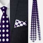 Färgfläckar Mönster Neck Tie Slips<br><div class="desc">Färgfulla Cute Dots Mönster necktie.</div>