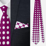 Färgfläckar Mönster Neck Tie Slips<br><div class="desc">Färgfulla Cute Dots Mönster necktie.</div>