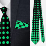 Färgfläckar Mönster Neck Tie Slips<br><div class="desc">Färgfulla Cute Dots Mönster necktie.</div>