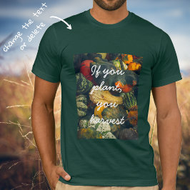 Färgfläckar och pumpor från hösten t shirt