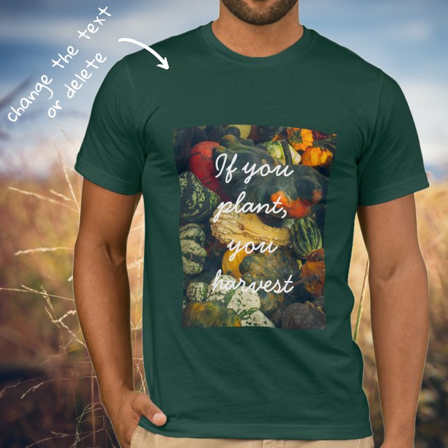 Färgfläckar och pumpor från hösten t shirt (Skapare uppladdad)