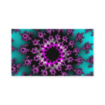 Färgfläckar och svart Öga