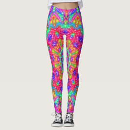 Färgfläckar på Carnival Ljus Leggings