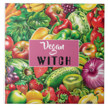 Färgfläckar på frukt och grönsaker Vegan Witch