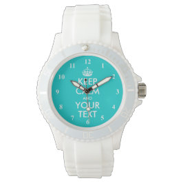 Färgfläckar på Lugnen Behålla | Anpassat färg Armbandsur