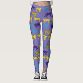 Färgfläckar, pop Art Anima Leggings