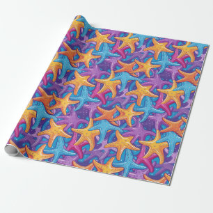 Färgfläckar Presentpapper