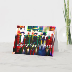 Färgfläckar Soldiers God jul Helgkort