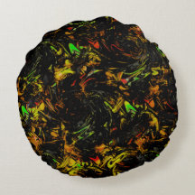 Färgfläckar som är täckta med hasch svart