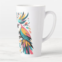 Färgfläckar Tropical Art