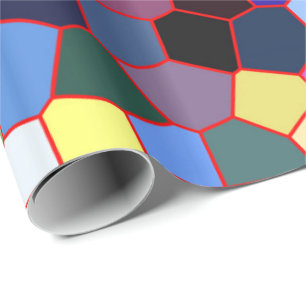 Färgfläckat glasutseende 2 presentpapper