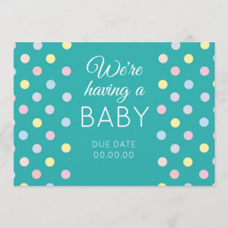 Färgfläckig blå Baby-varning Meddelande