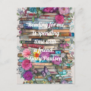 Färgfläckig Bokar Vykort