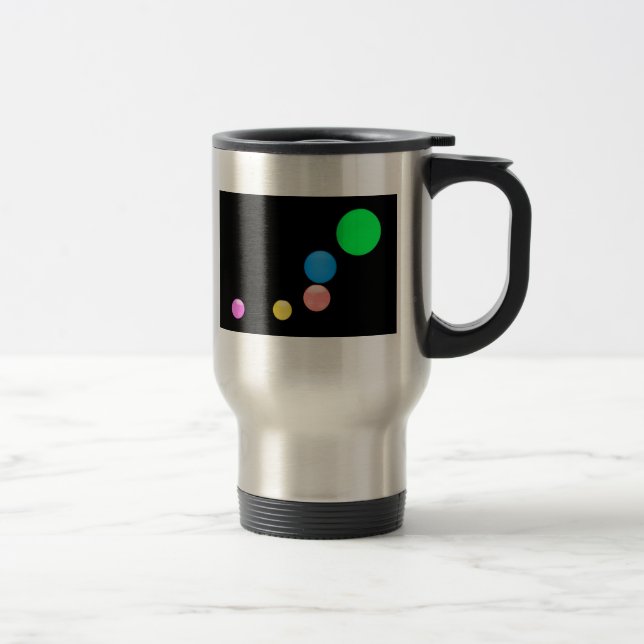 Färgfläckig Bollar Resemugg (Höger)