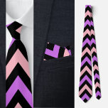 Färgfläckig Cute Rand Mönster Neck Tie Slips<br><div class="desc">Färgfull Cute Rand Mönster-nackslips.</div>