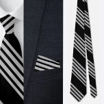Färgfläckig Cute Rand Mönster Neck Tie Slips<br><div class="desc">Färgfull Cute Rand Mönster-nackslips.</div>