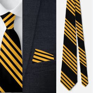 Färgfläckig Cute Rand Mönster Neck Tie Slips