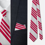Färgfläckig Cute Rand Mönster Neck Tie Slips<br><div class="desc">Färgfull Cute Rand Mönster-nackslips.</div>