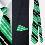 Färgfläckig Cute Rand Mönster Neck Tie Slips<br><div class="desc">Färgfull Cute Rand Mönster-nackslips.</div>