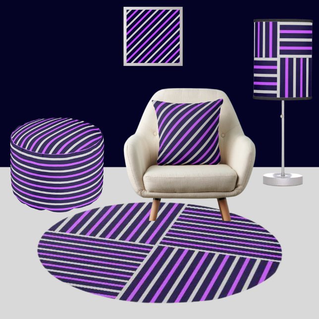 Färgfläckig Cute Rand Mönster Poster (Skapare uppladdad)