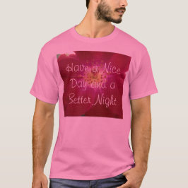 Färgfläckig Färg-design för Röd ros Petals T Shirt