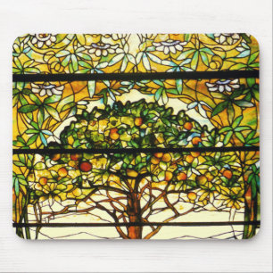 Färgfläckig frukt Träd av Louis Tiffany Musmatta