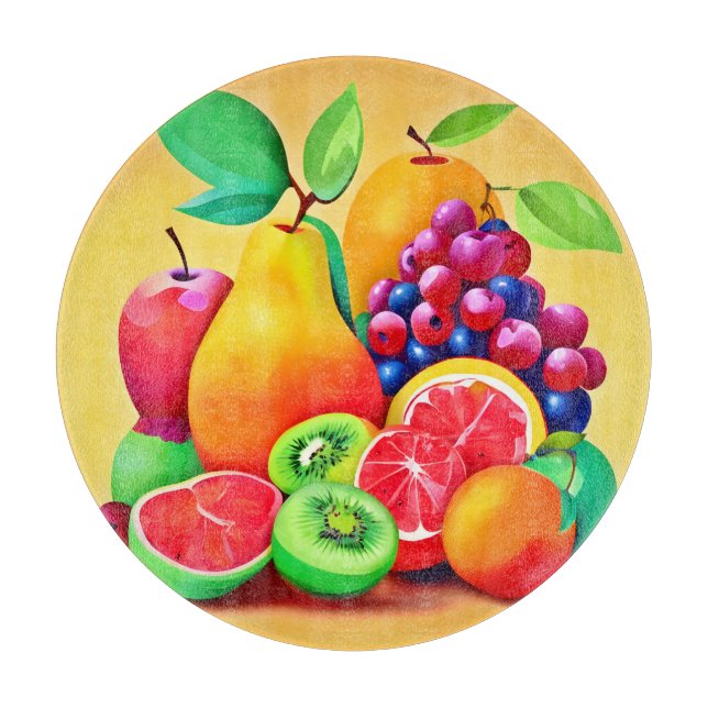 Färgfläckig fruktMedley (Framsidan)