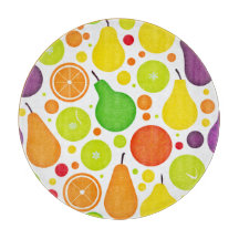 Färgfläckig fruktsam vibrance Mönster Art