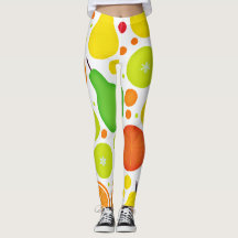 Färgfläckig fruktsam vibrance Mönster Art